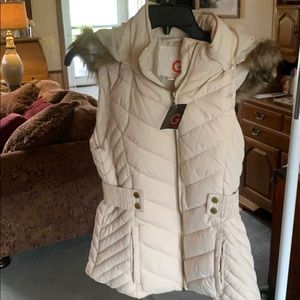 Guess gold Puffer Vest